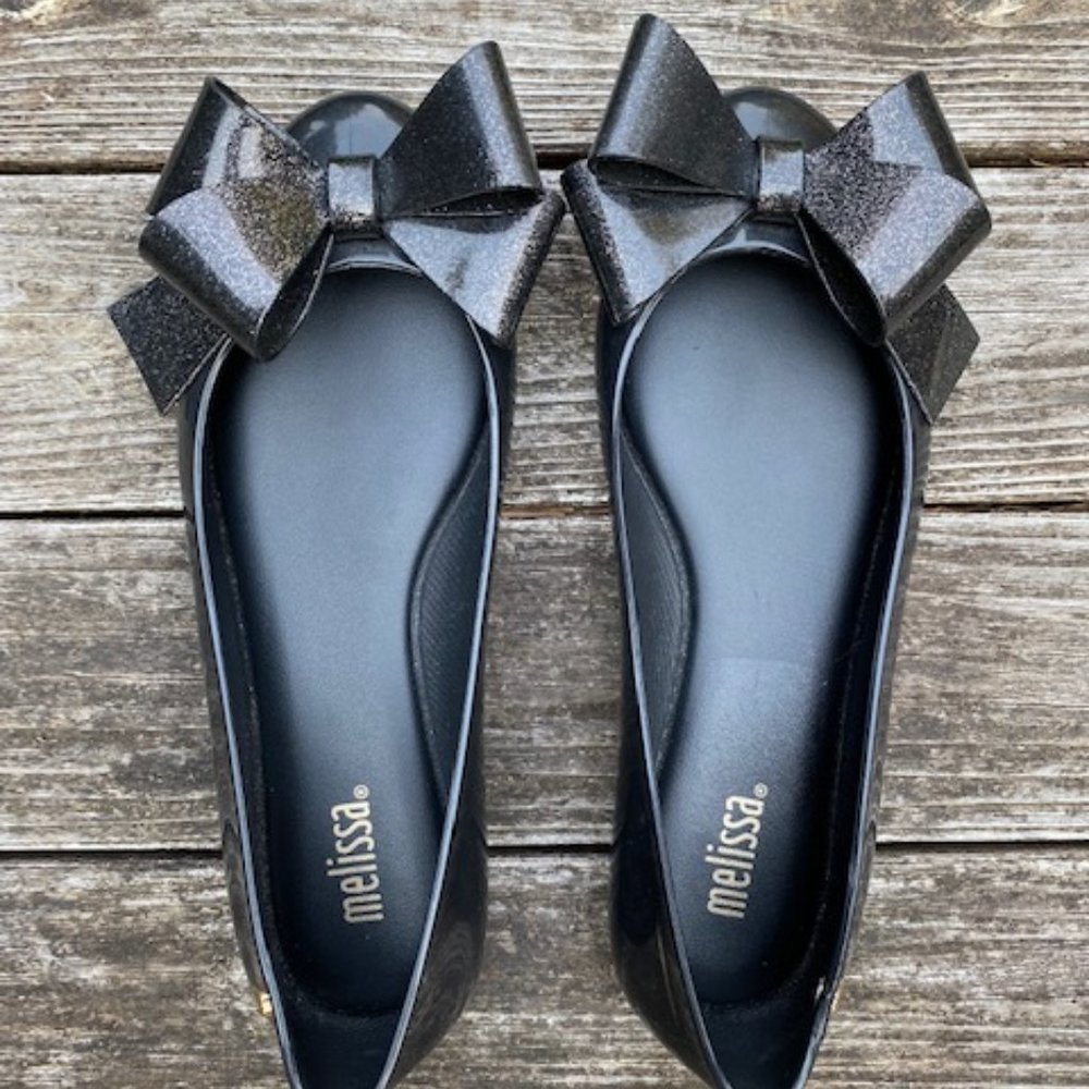 Melissa Jelly Flats With Bows